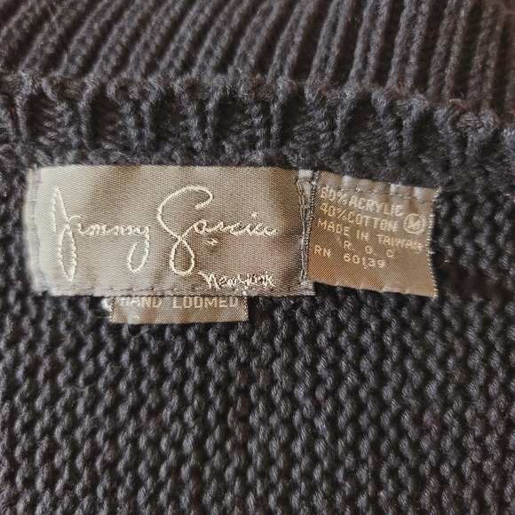 Jimmy Garcia Vintage Floral Knit Sweater - Picture 6 of 6